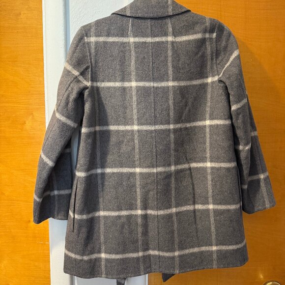 Theory Clairene Wool Cashmere Coat grey - Picture 2 of 2